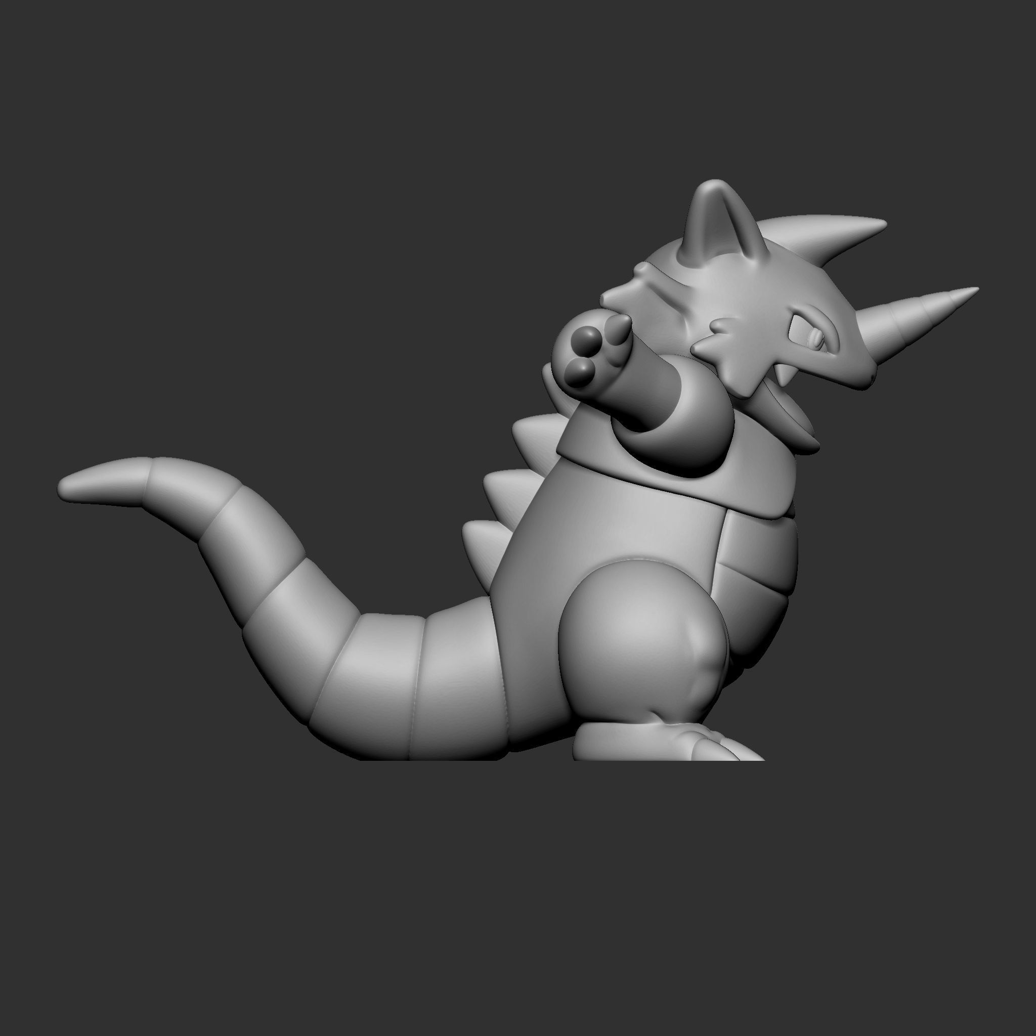 RHYDON POKEMON 3D model 3D printable CGTrader