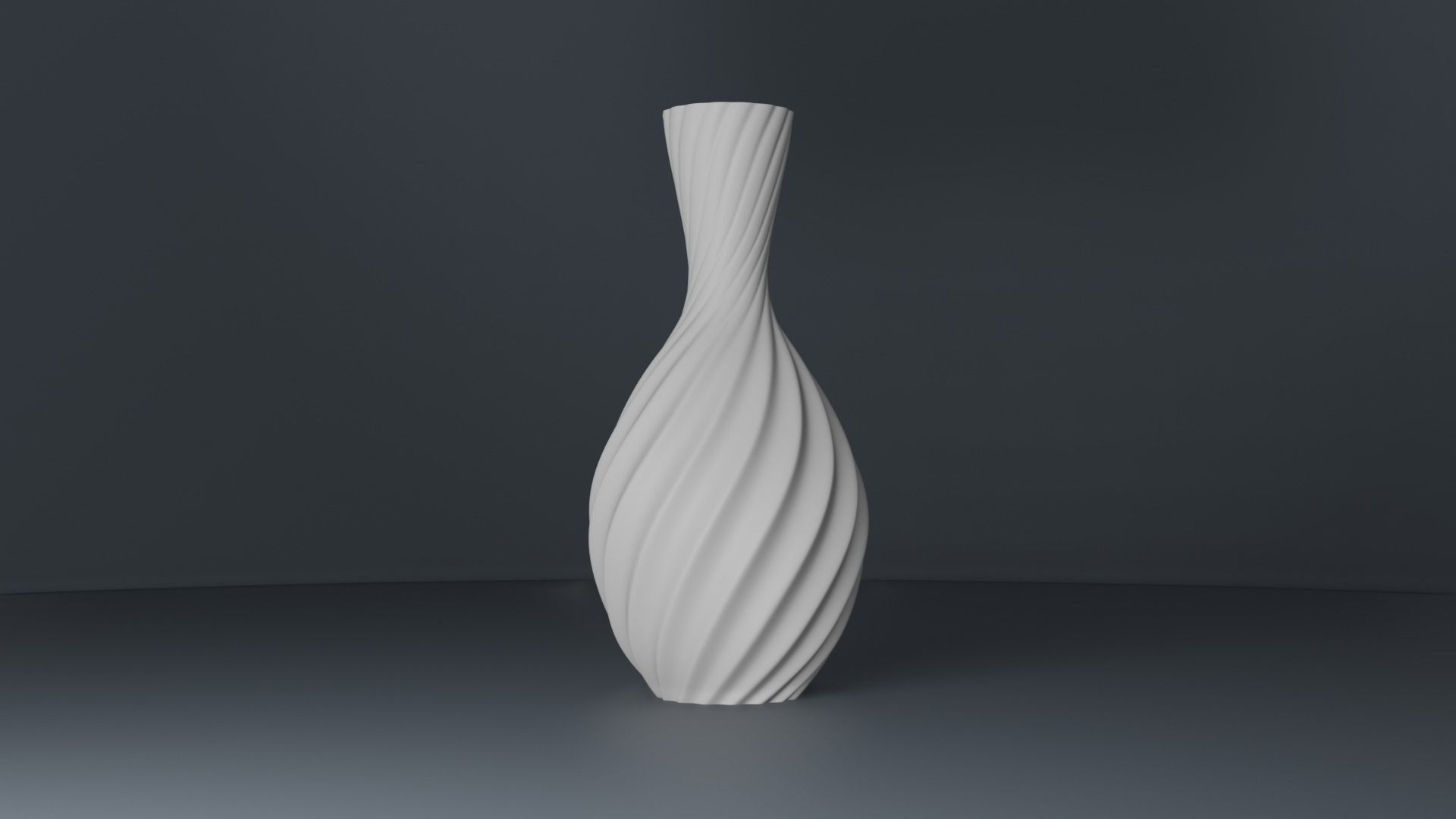 Twisted Vase 3D printing model 3D model 3D printable | CGTrader