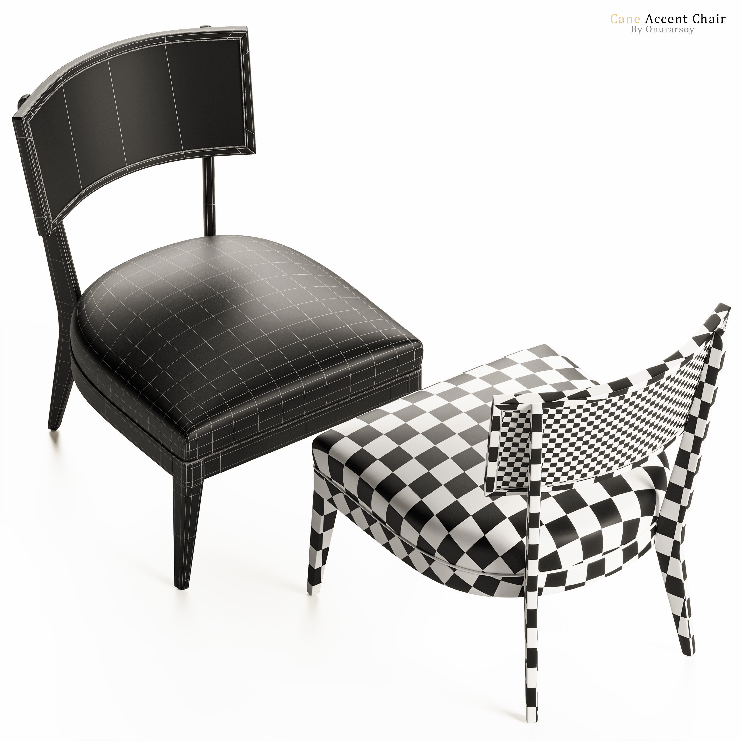 Crate and barrel Libby Accent Chair 3D model CGTrader