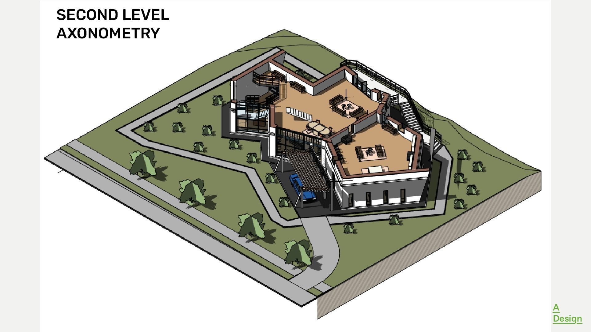 Boring House - Revit 3D model | CGTrader