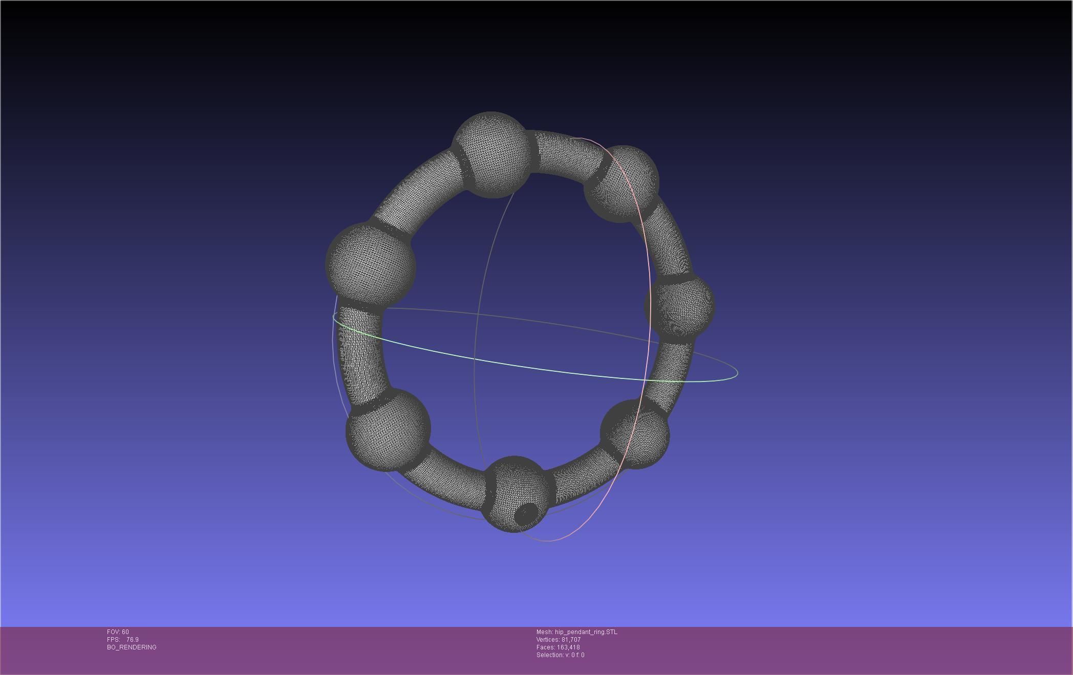 FFXIV Dancer Class Hip Ornaments 3D model 3D printable | CGTrader