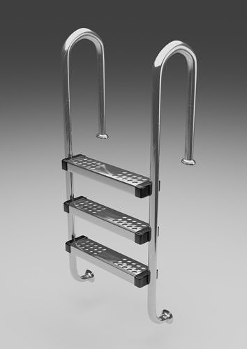 Pool ladder 3D model | CGTrader