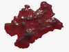 Animated Blood Stain free 3D model animated | CGTrader