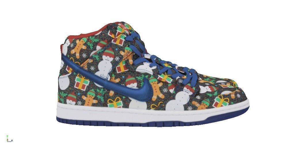 dunk ugly christmas sweater