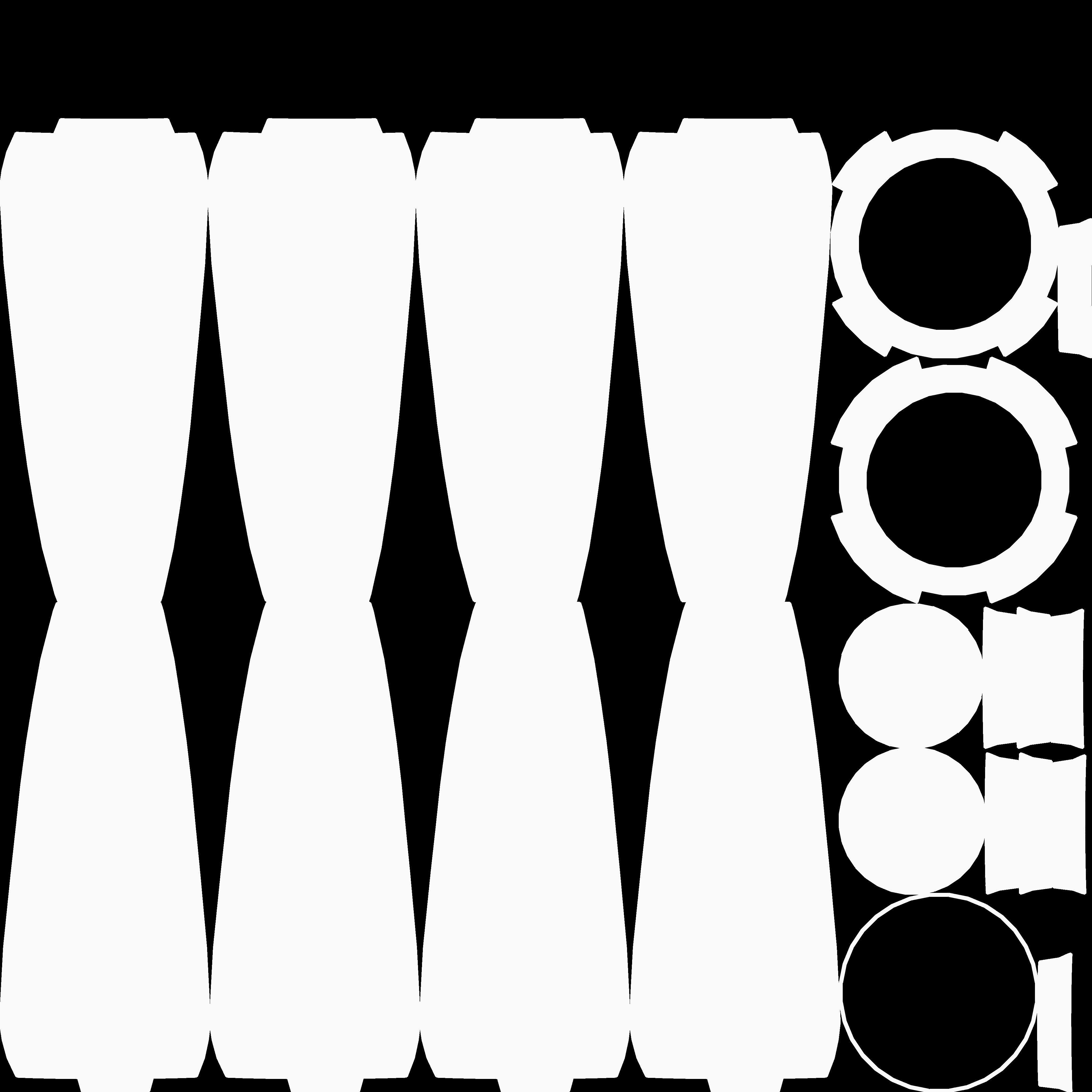 3D model Decorative Wavy Glass Vase VR / AR / lowpoly CGTrader