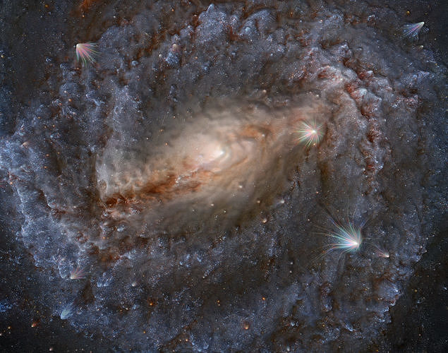 NGC 2336 GALAXY 3D SOFTWARE ANALYSIS
