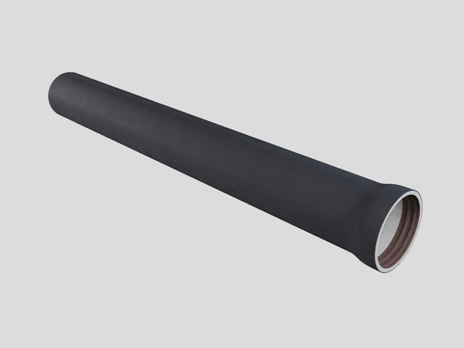 Cast iron pipes VChShG highpoly 3D model CGTrader