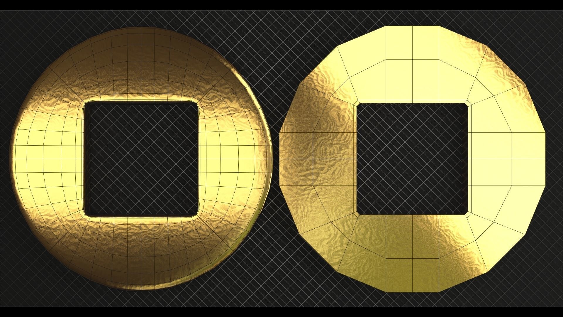 Coins Anime Manhwa free VR / AR / lowpoly 3D model CGTrader