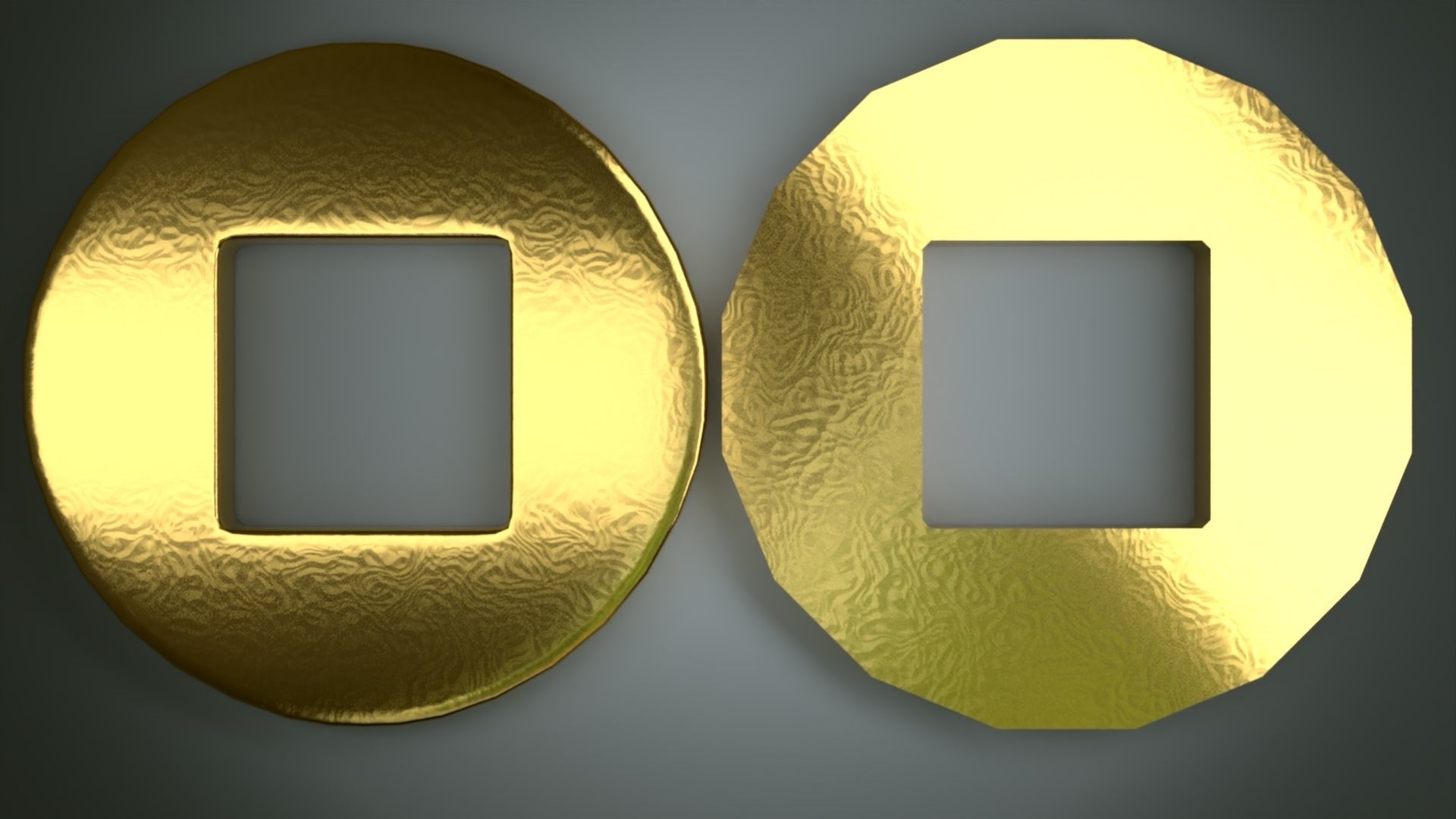 Coins Anime Manhwa free VR / AR / lowpoly 3D model CGTrader