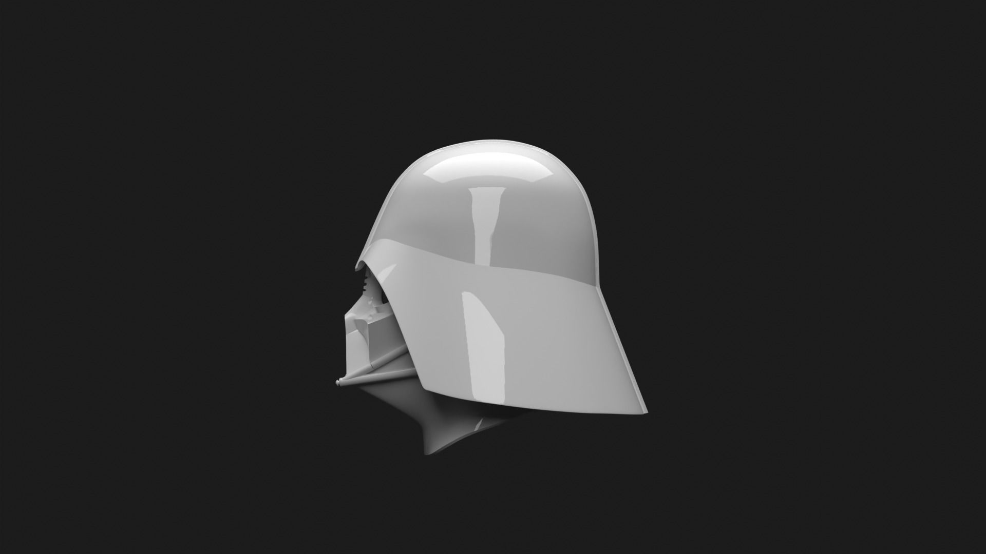 DARTH VADER HELMET OBIWAN KENOBI 3D model 3D printable CGTrader