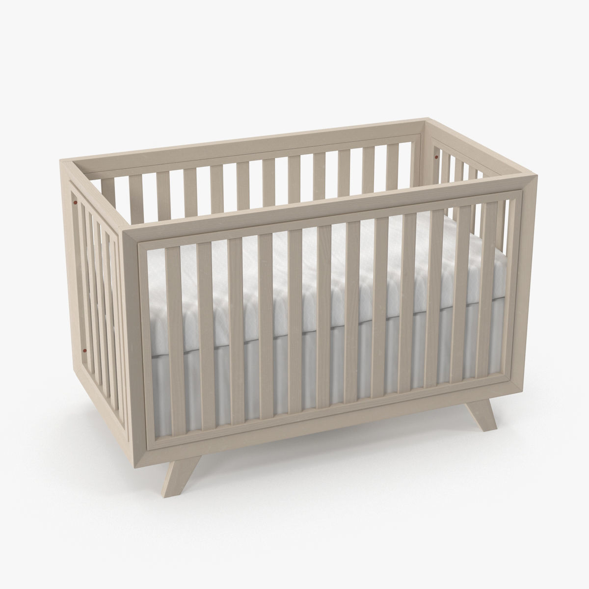 3D model Baby Cribs v2 VR / AR / lowpoly CGTrader