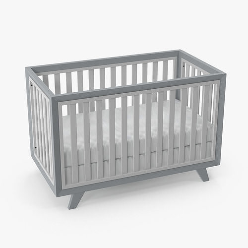 3D model Baby Cribs v4 VR / AR / low-poly | CGTrader