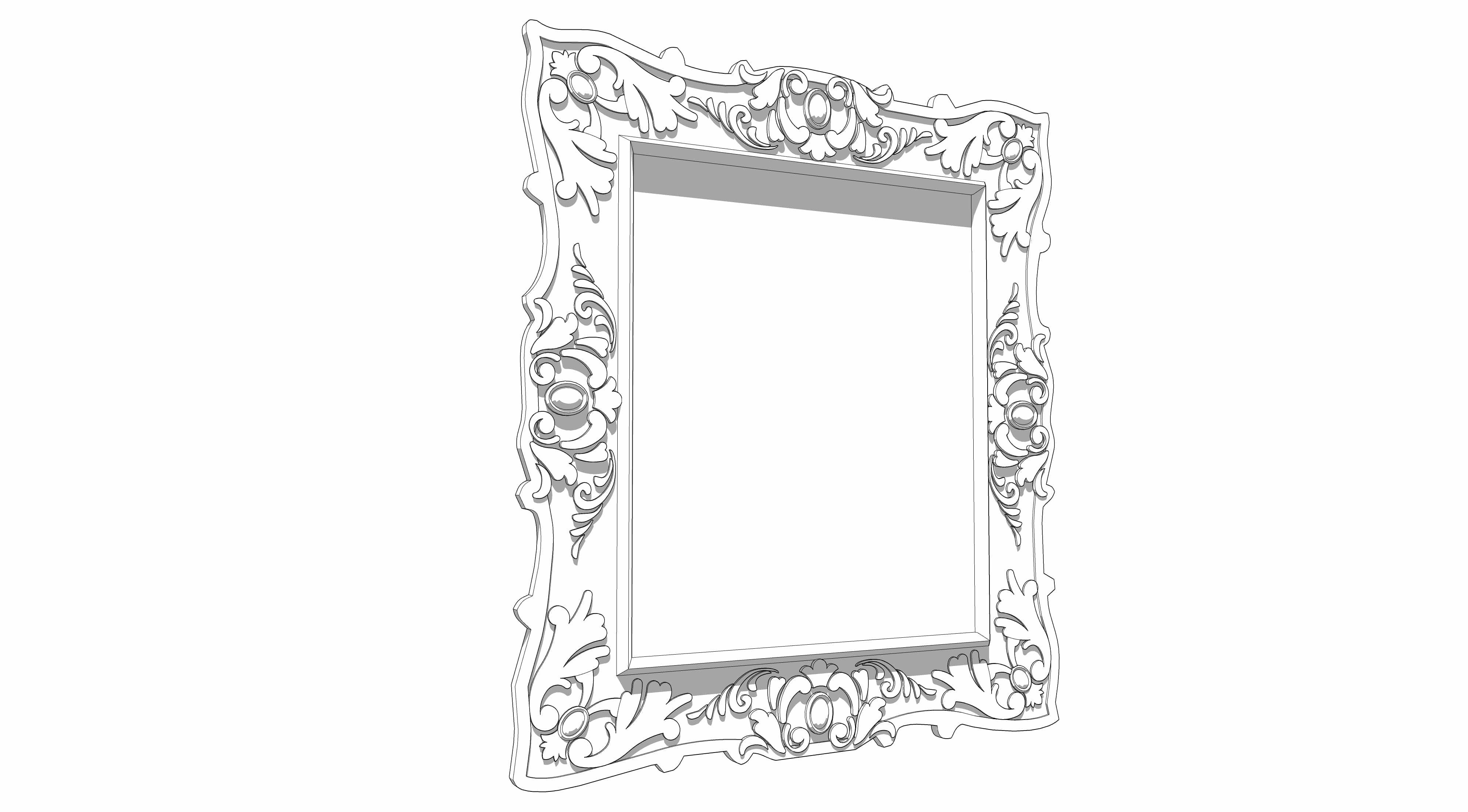 Picture frame Pack 3D model CGTrader