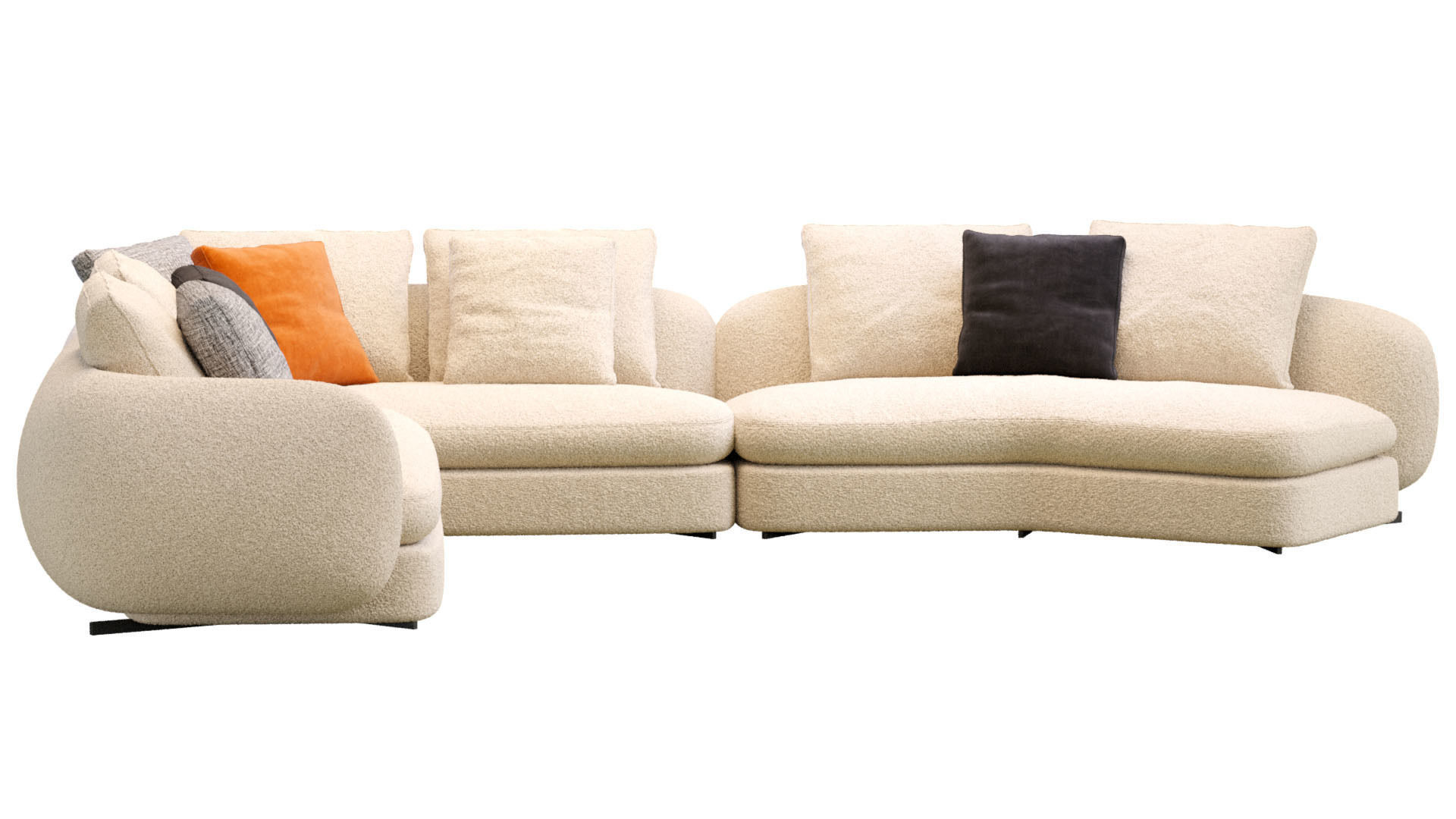 Saint German Sofa By Poliform 3D model CGTrader