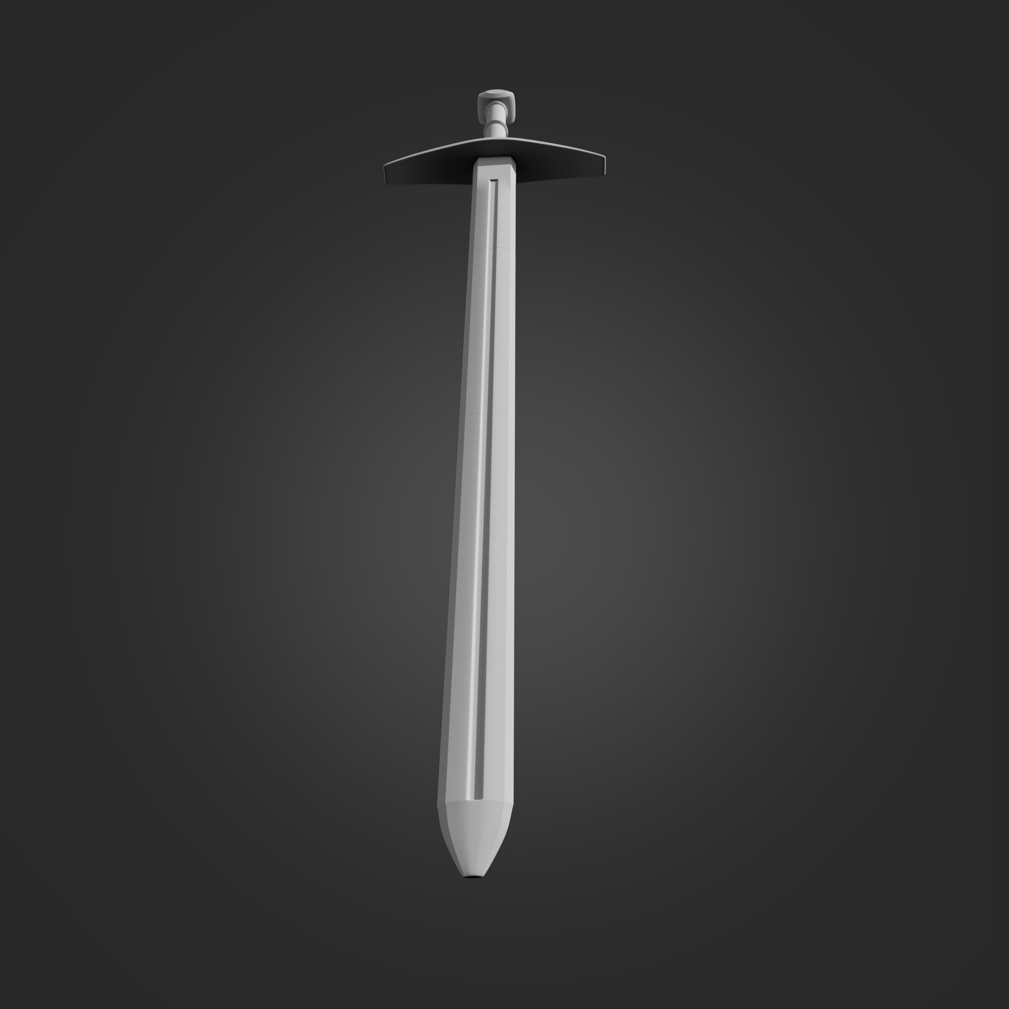 Bastard Sword from Dark Souls 3D model 3D printable CGTrader