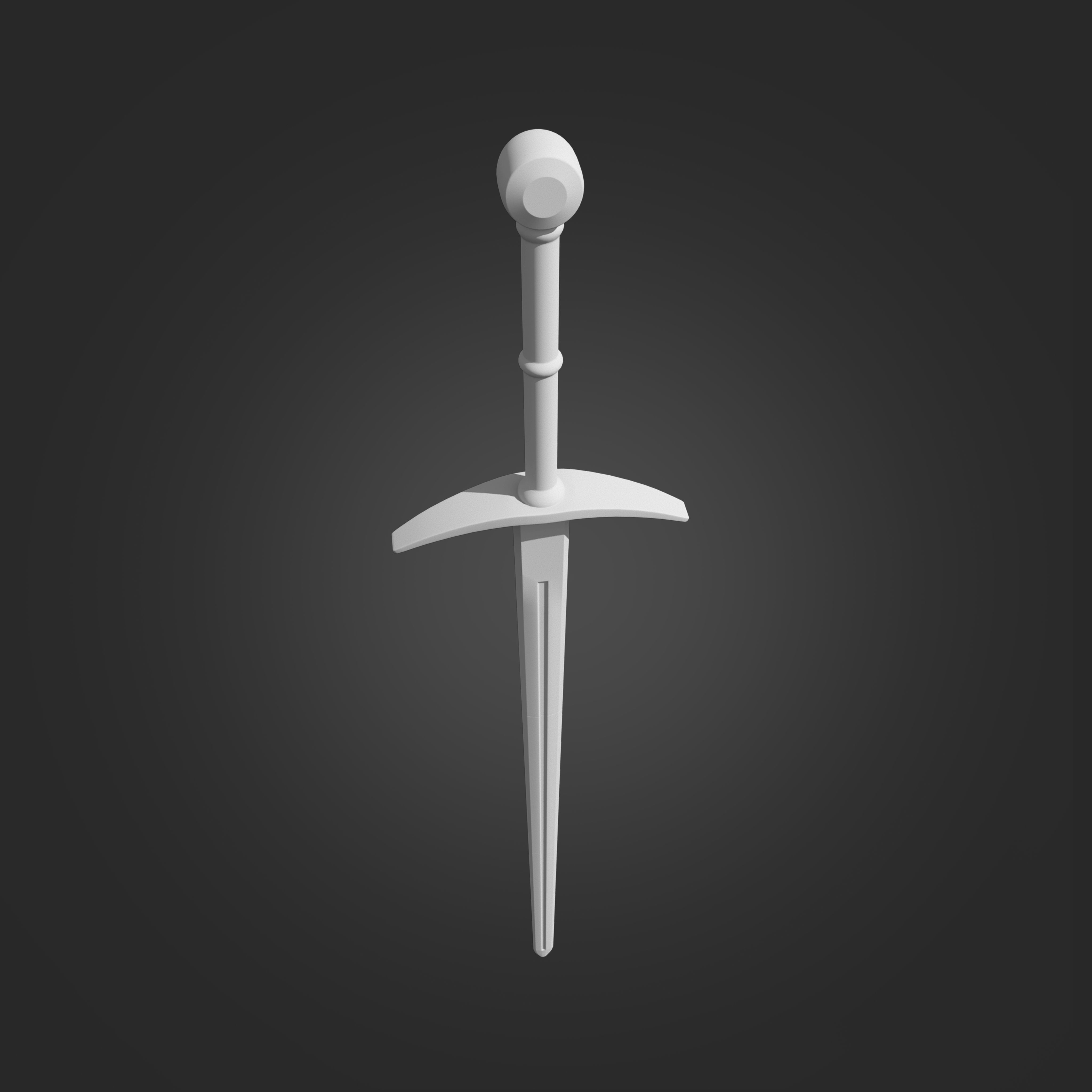 Bastard Sword from Dark Souls 3D model 3D printable CGTrader