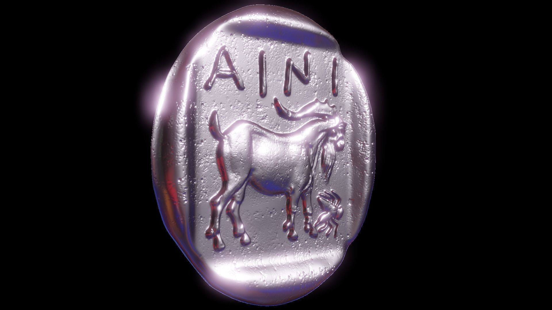 ancient coin print model 3D model 3D printable | CGTrader