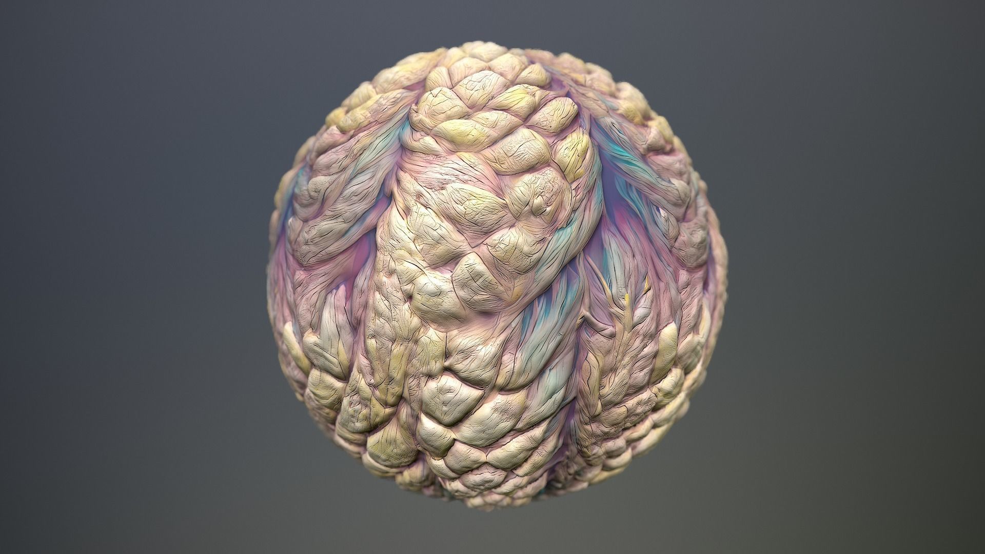 Material Skin Monster 44 Seamless PBR Texture Texture | CGTrader