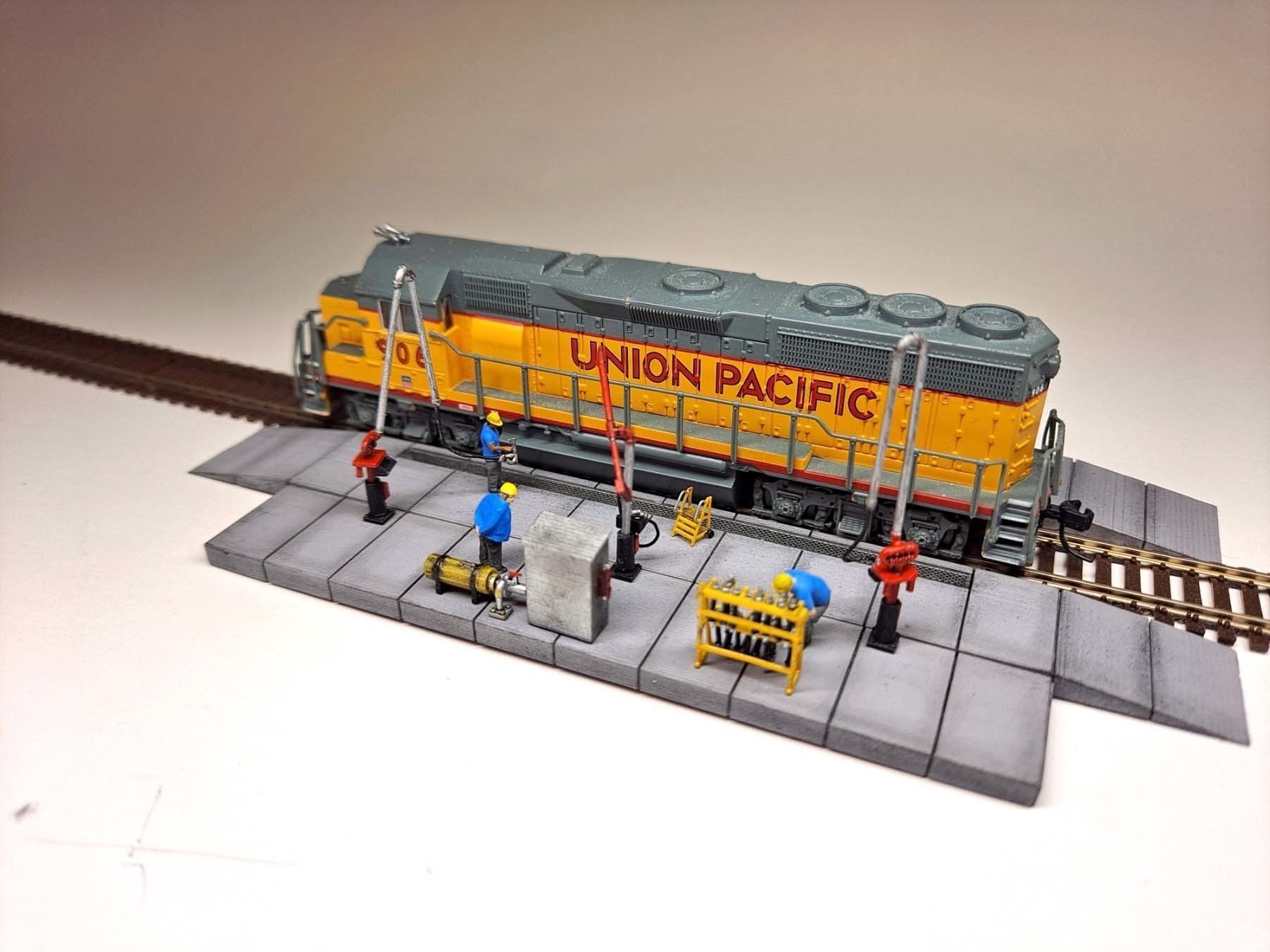 N Scale Fuel Depot 3D model 3D printable CGTrader