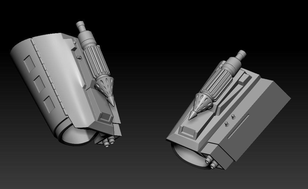 Jango Fett Full Size Props Armor 3D STL files 3D model 3D printable ...