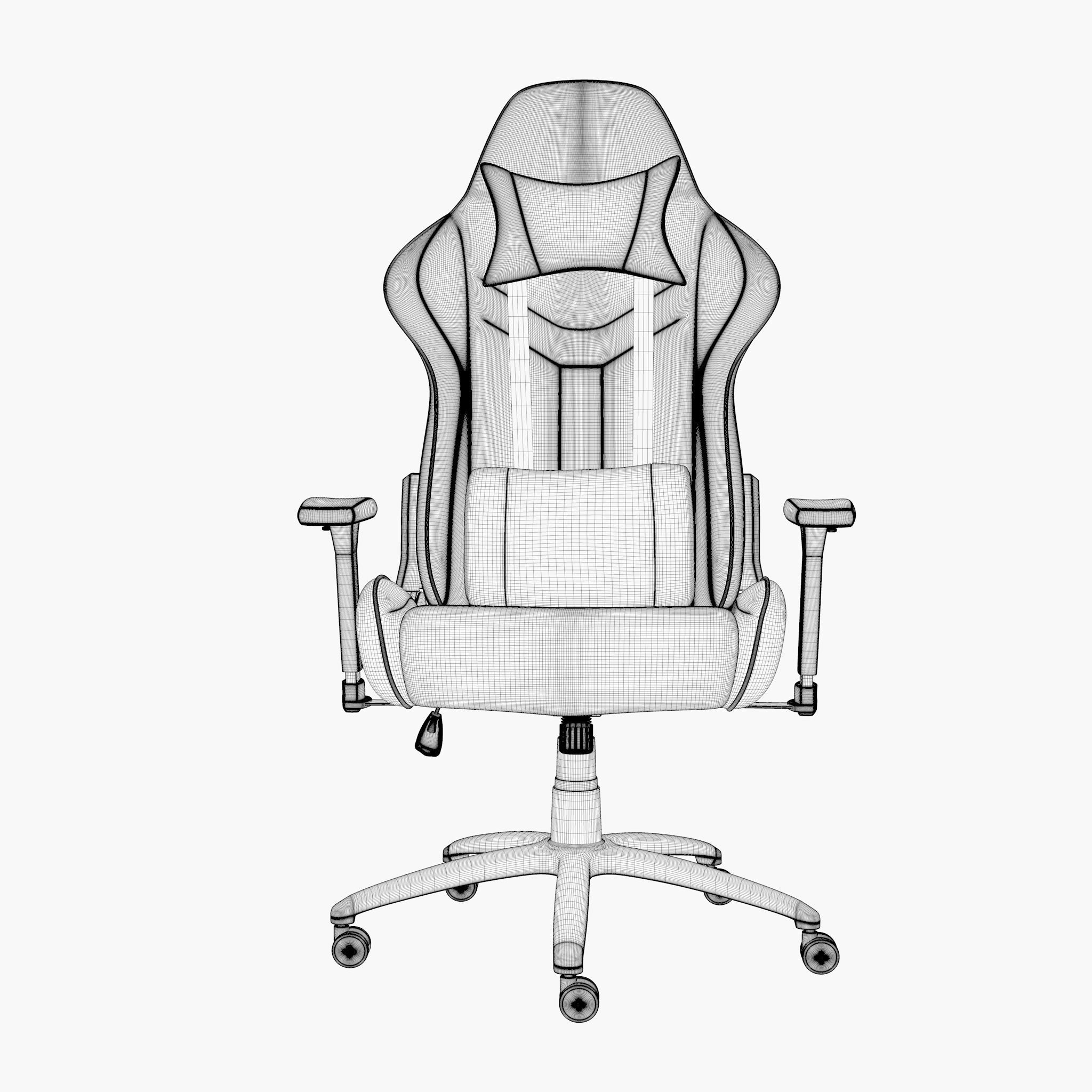 3D model Gaming Chair VR / AR / lowpoly CGTrader