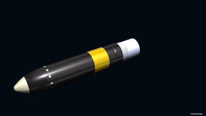 HEAT APAM Warhead for Hydra 70 APKWS II 3D model | CGTrader