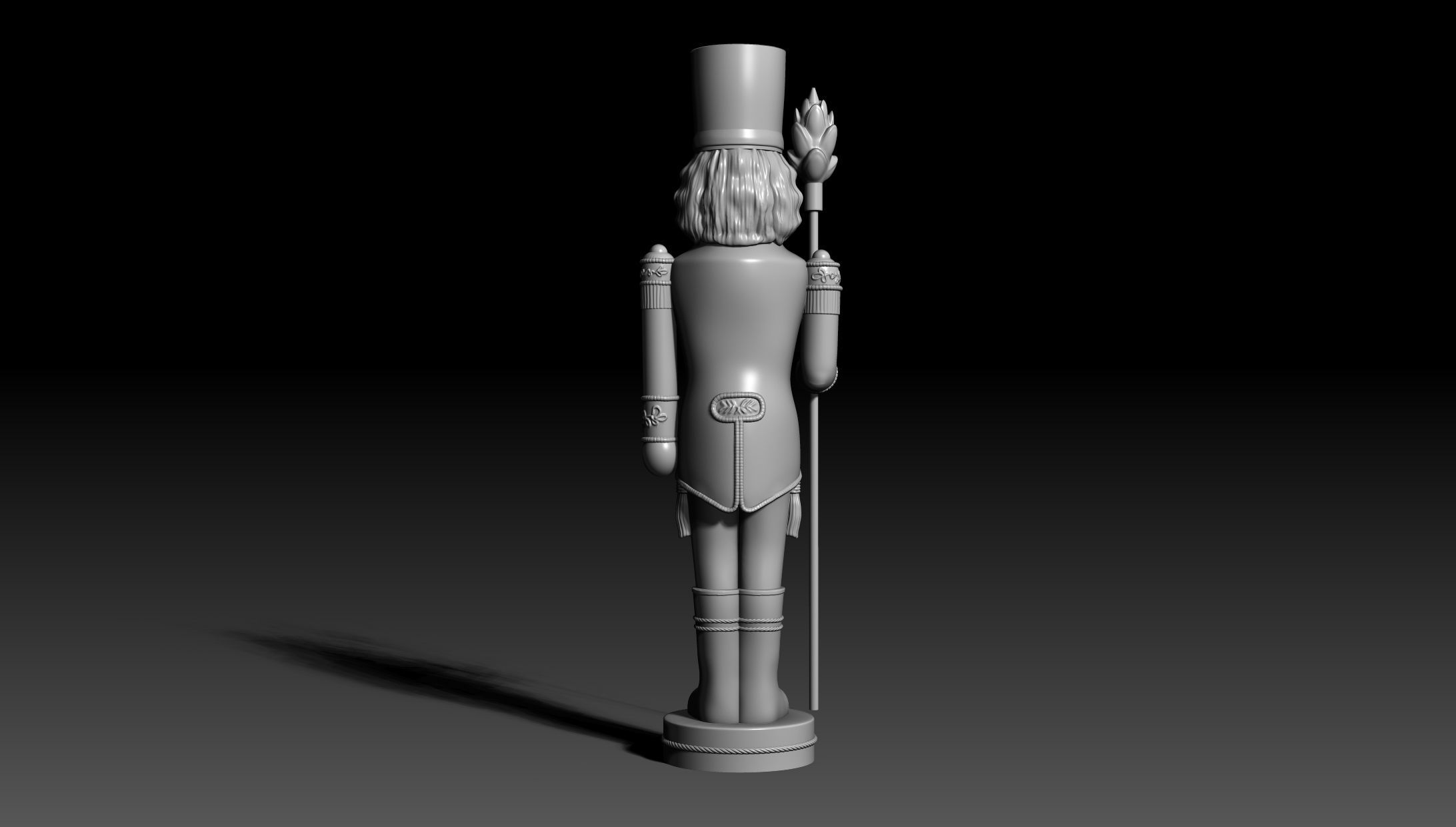 Nutcracker 3D model 3D printable CGTrader