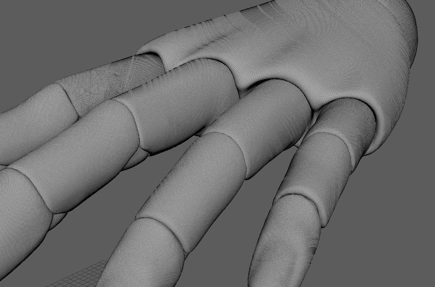 BJD doll ball joint doll women hand 3D model 3D printable CGTrader