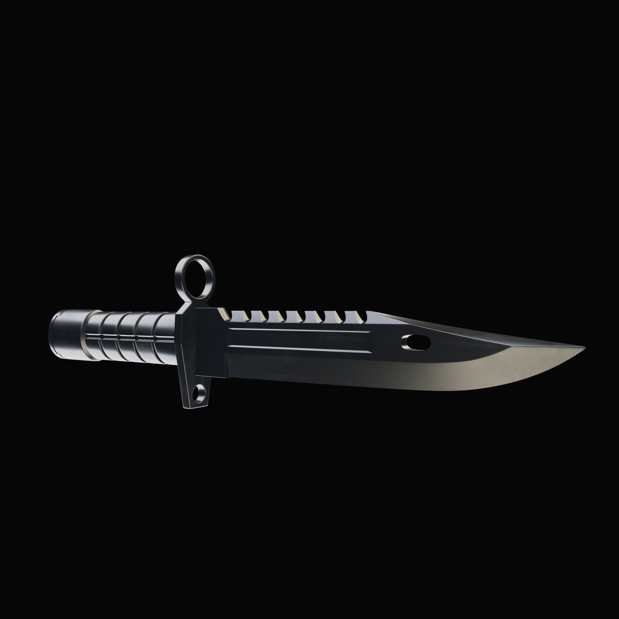 M9 Bayonet CS GO Knife Counter-Strike Global Offensive 3D model 3D ...