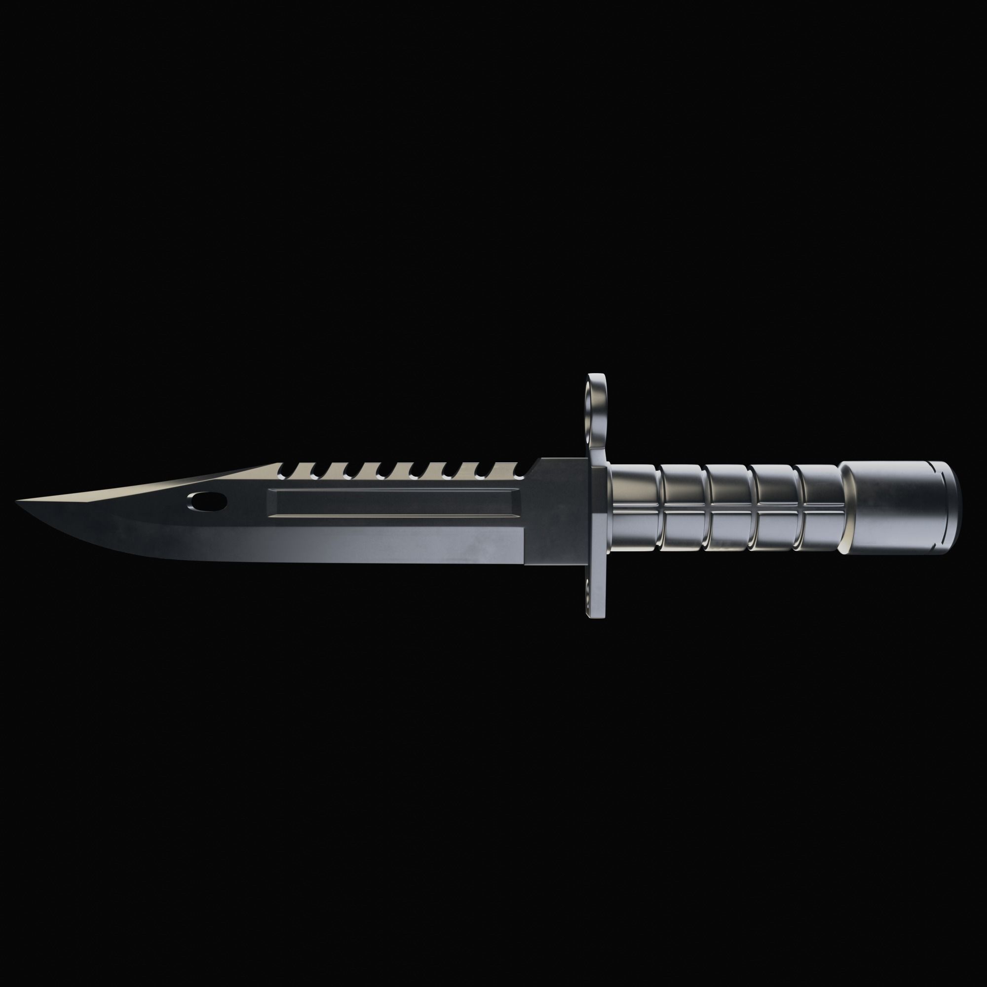M9 Bayonet CS GO Knife Counter-Strike Global Offensive 3D model 3D ...