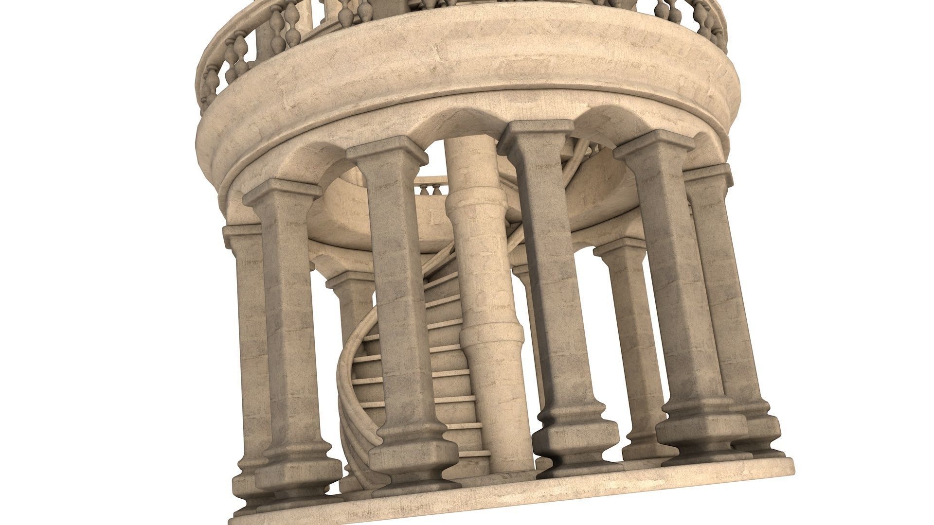 Renaissance Tower 3D model | CGTrader