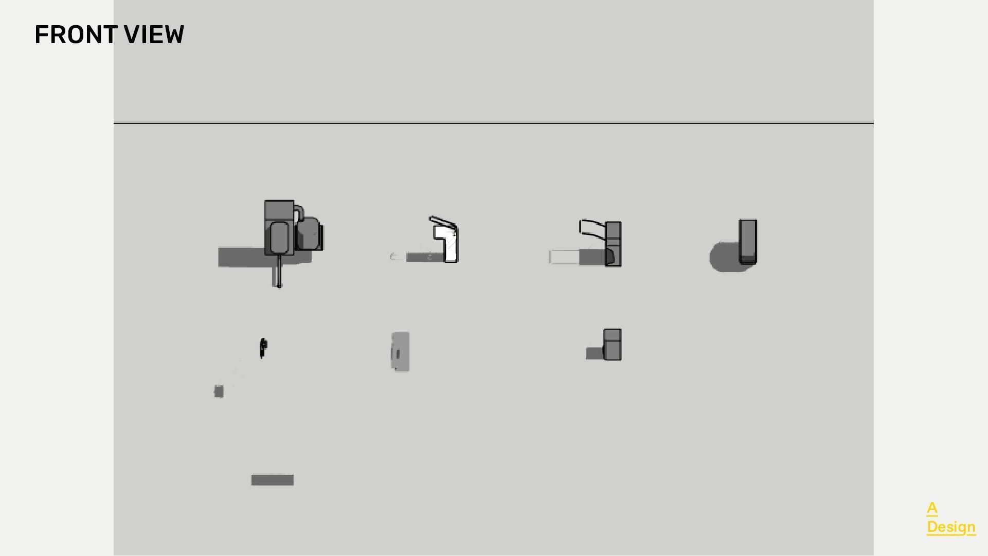 Toilet holders and dispensers Pack of revit families 3D model CGTrader