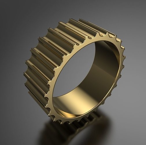 Ring flutes Carinthian order 3D model 3D printable CGTrader