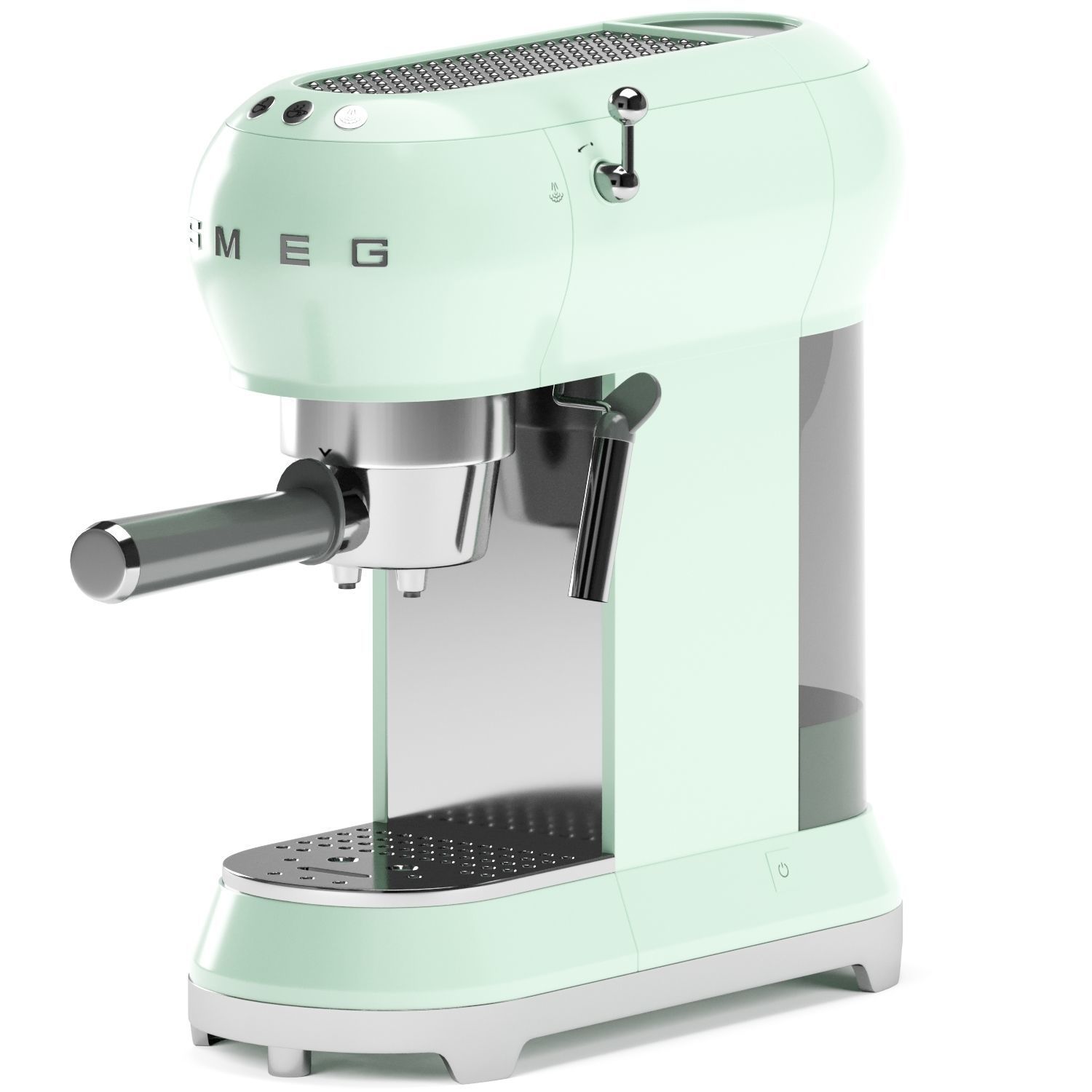SMEG manual espresso coffee machine 3D model CGTrader
