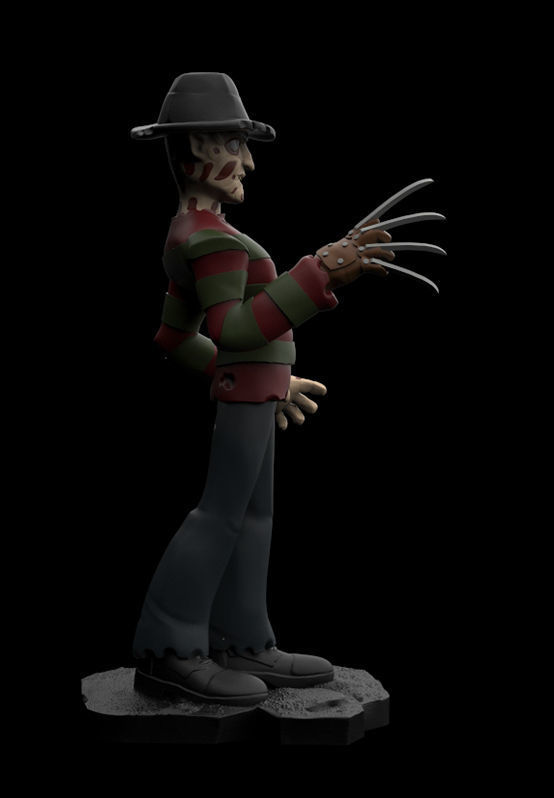 Freddy Krueger 3D model 3D printable CGTrader