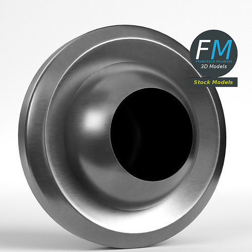 HVAC jet nozzle diffuser 3D model CGTrader