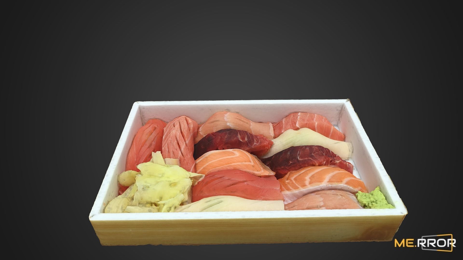 3D model Sushi Lunch Box VR / AR / lowpoly CGTrader