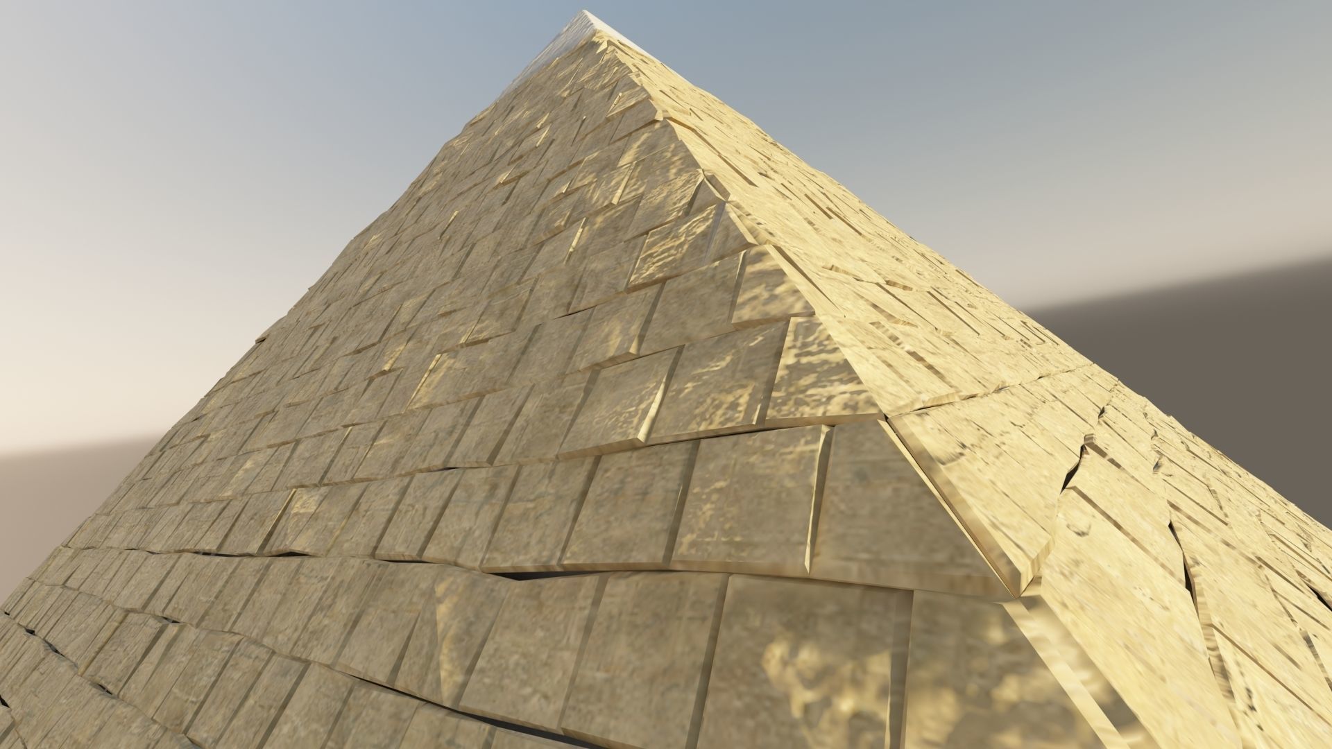 Low Resolution Pyramid LowPoly Giza Pyramid free VR / AR / low-poly 3D model | CGTrader