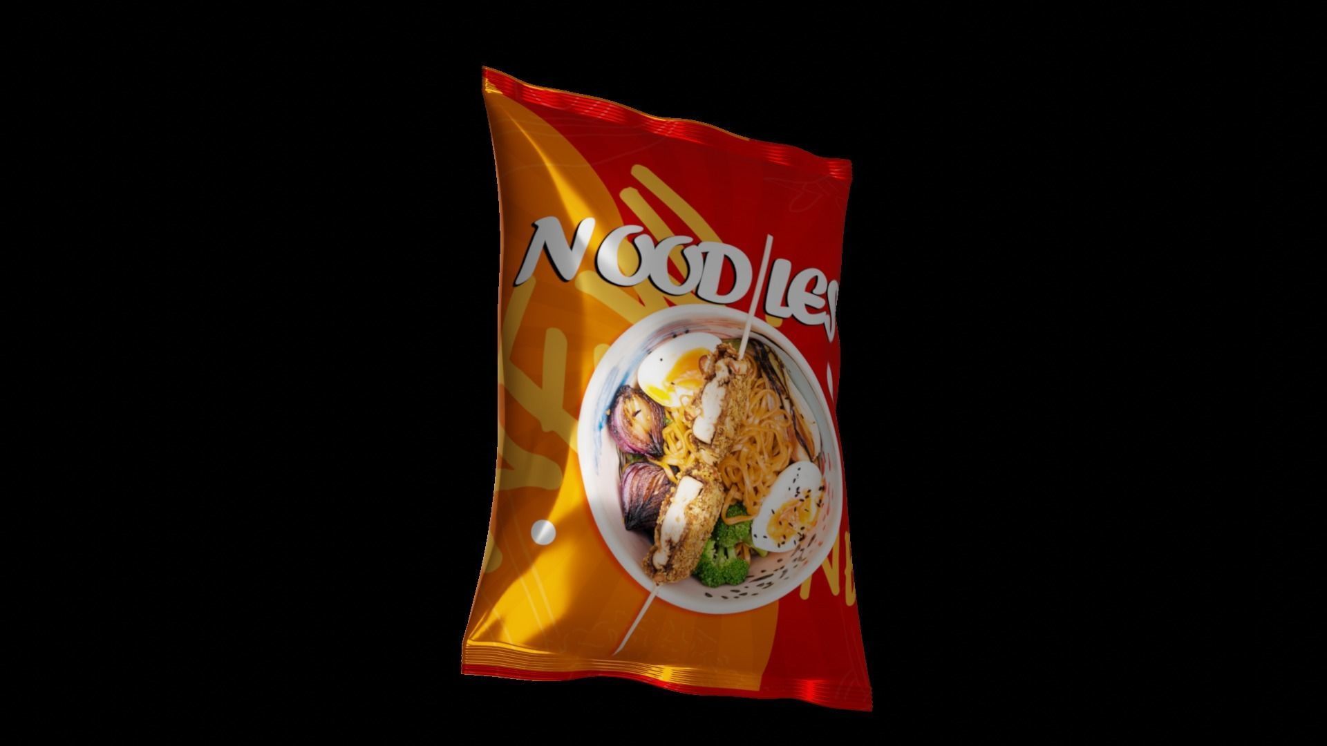 3D Noodles pack free 3D model animated CGTrader