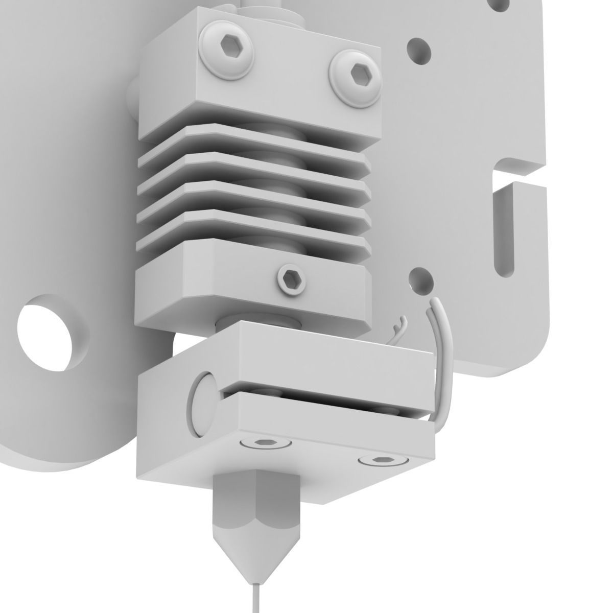 Extruder for 3D printer 3D model | CGTrader