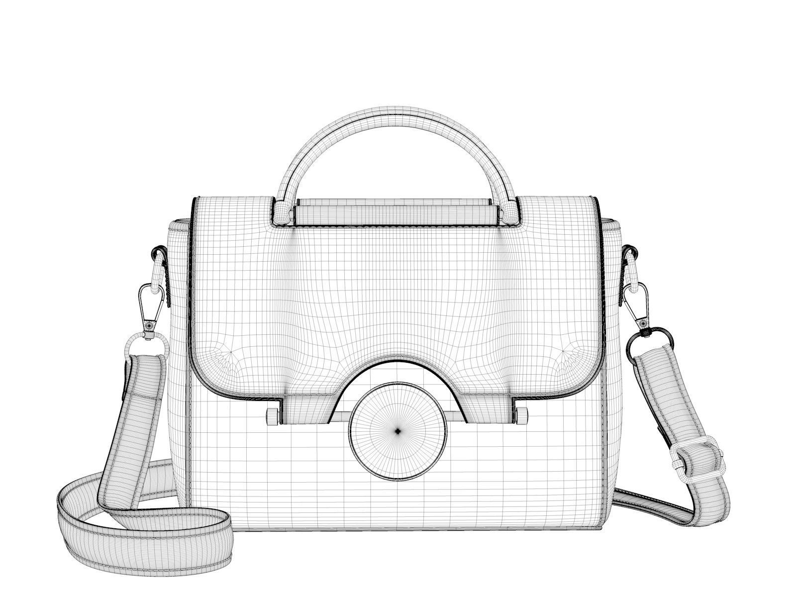 Ana Crossbody Bag 3D model CGTrader