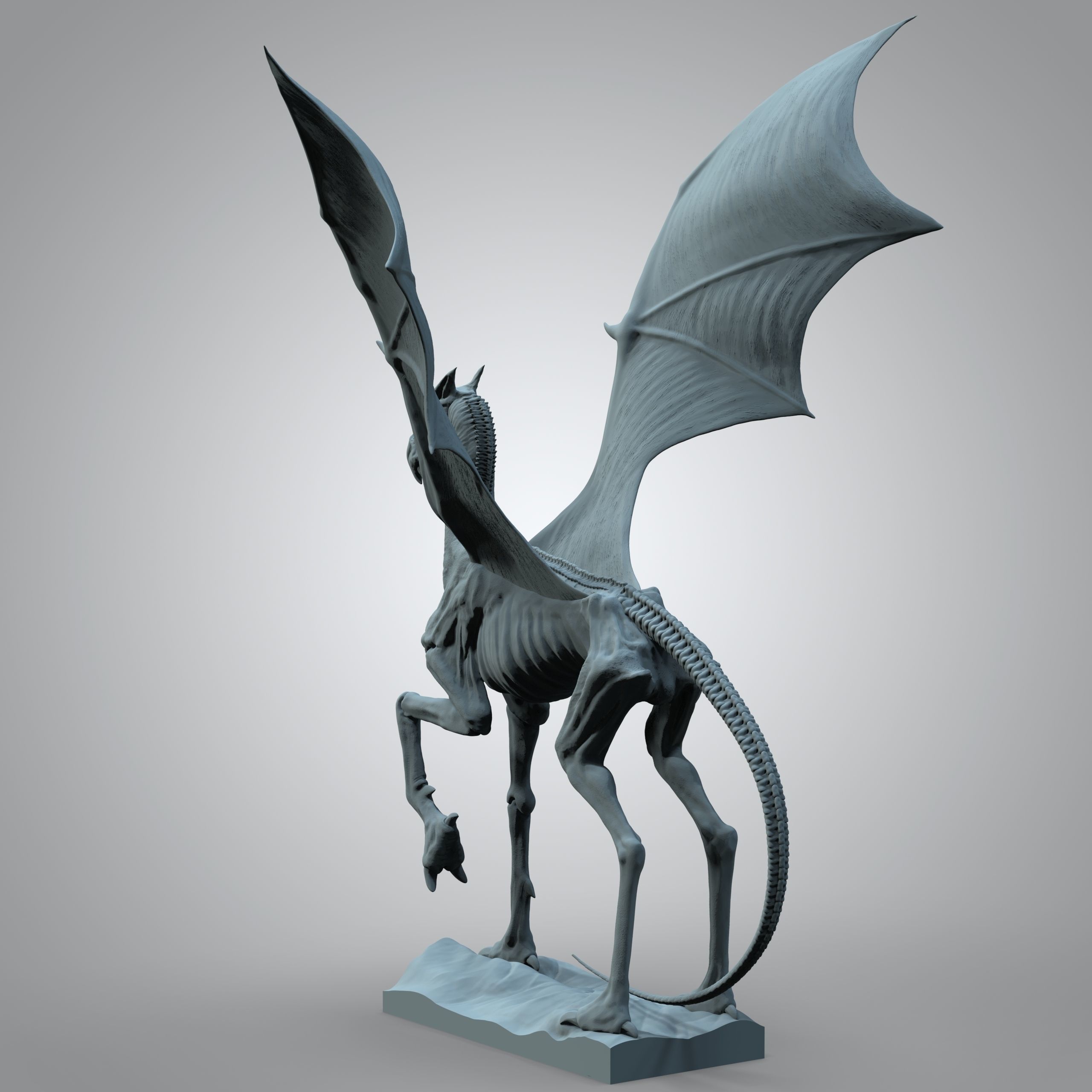 Harry Potter Thestral 3D model 3D printable CGTrader