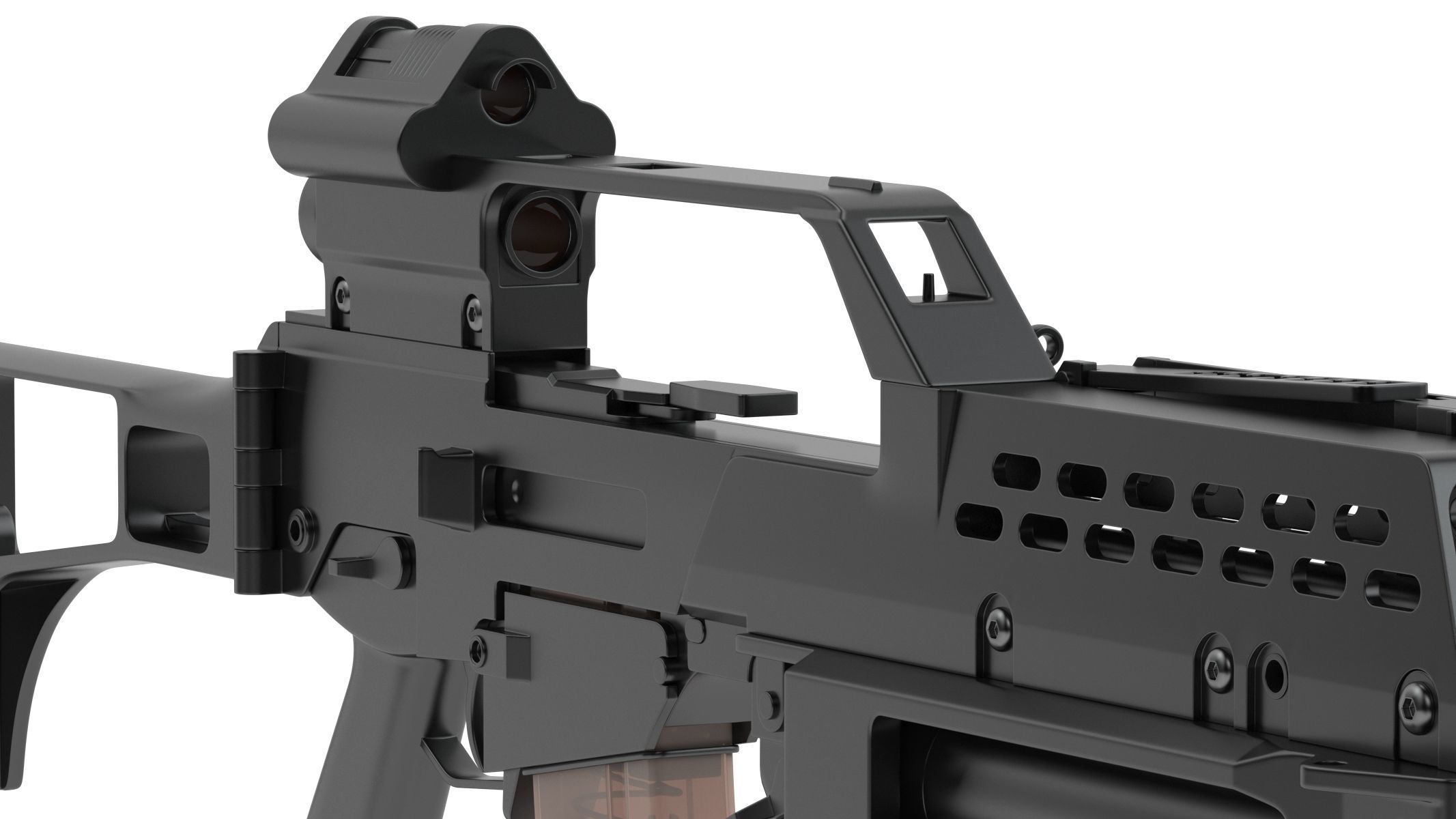 Heckler Koch AG36 Grenade launcher 3D model | CGTrader