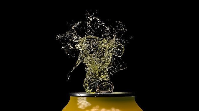 Water Splash Render Ready 3D model | CGTrader