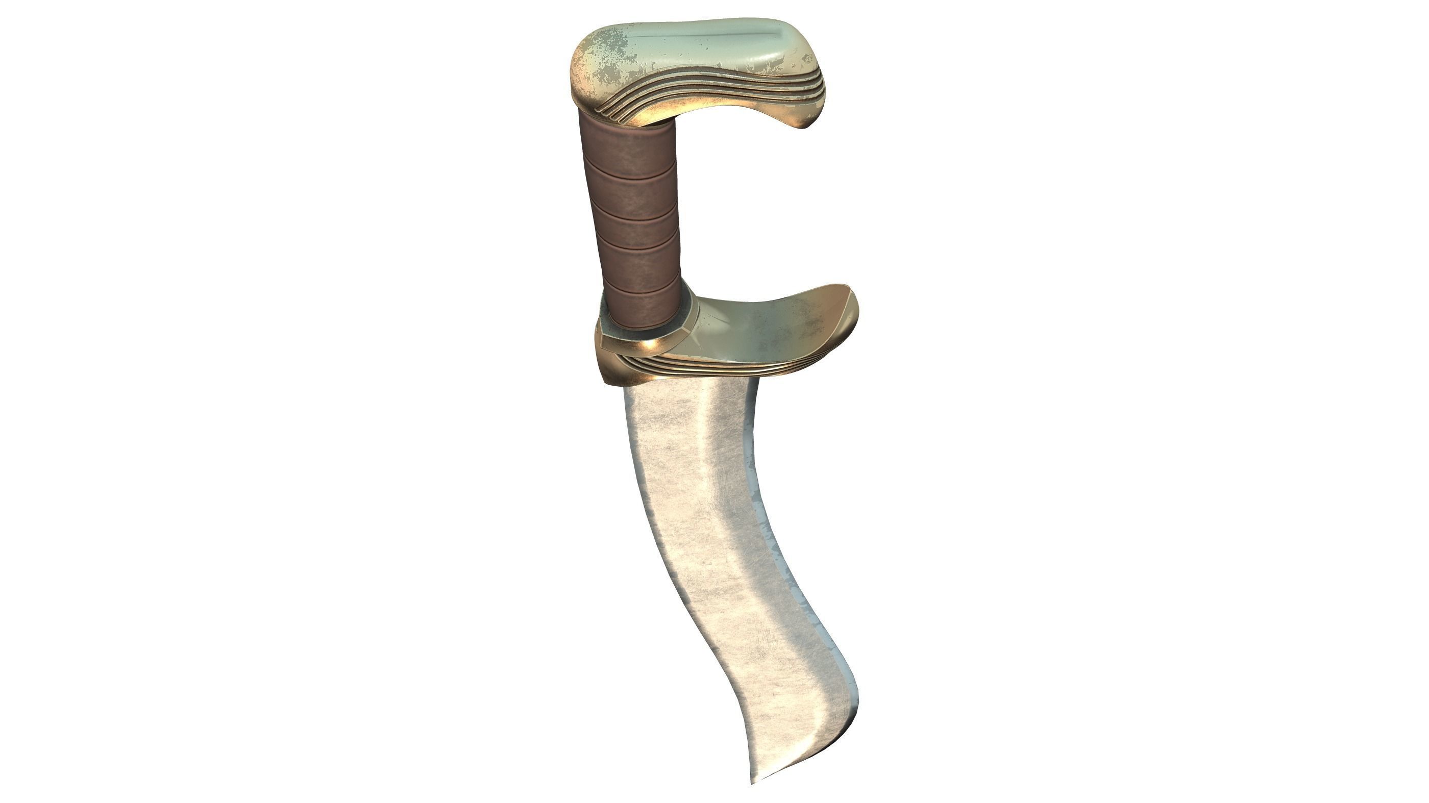 3D model Spartan Xiphos Blade Sword VR / AR / low-poly | CGTrader
