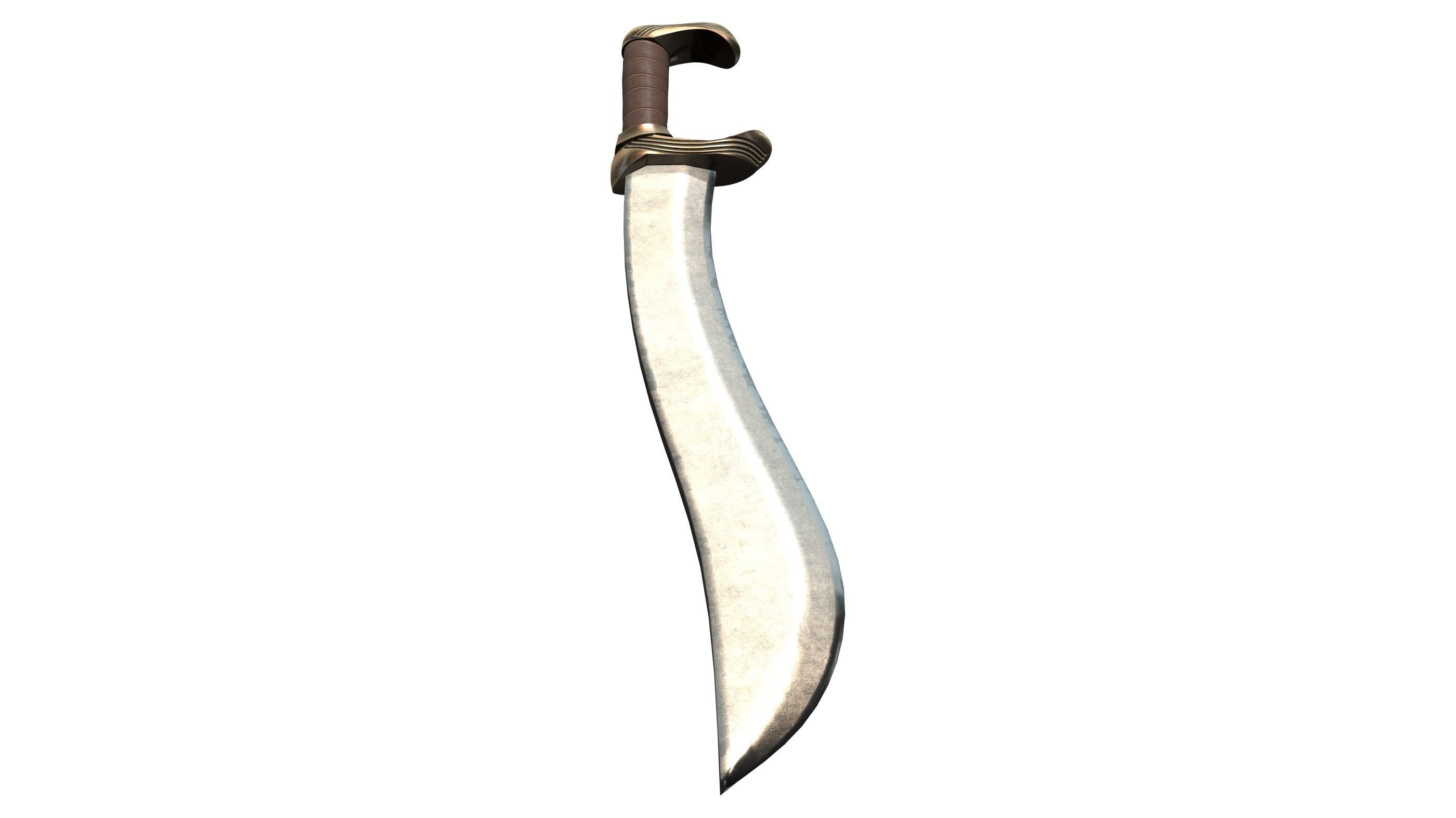 3D model Spartan Xiphos Blade Sword VR / AR / low-poly | CGTrader