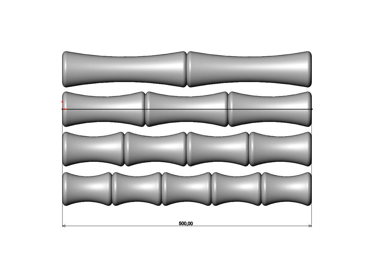 Bamboo Strips Onlay Cornices And Friezes Relief 3D Model 3D Printable Bamboo Strips Onlay Cornices And Friezes Relief 3D Model 3D Printable