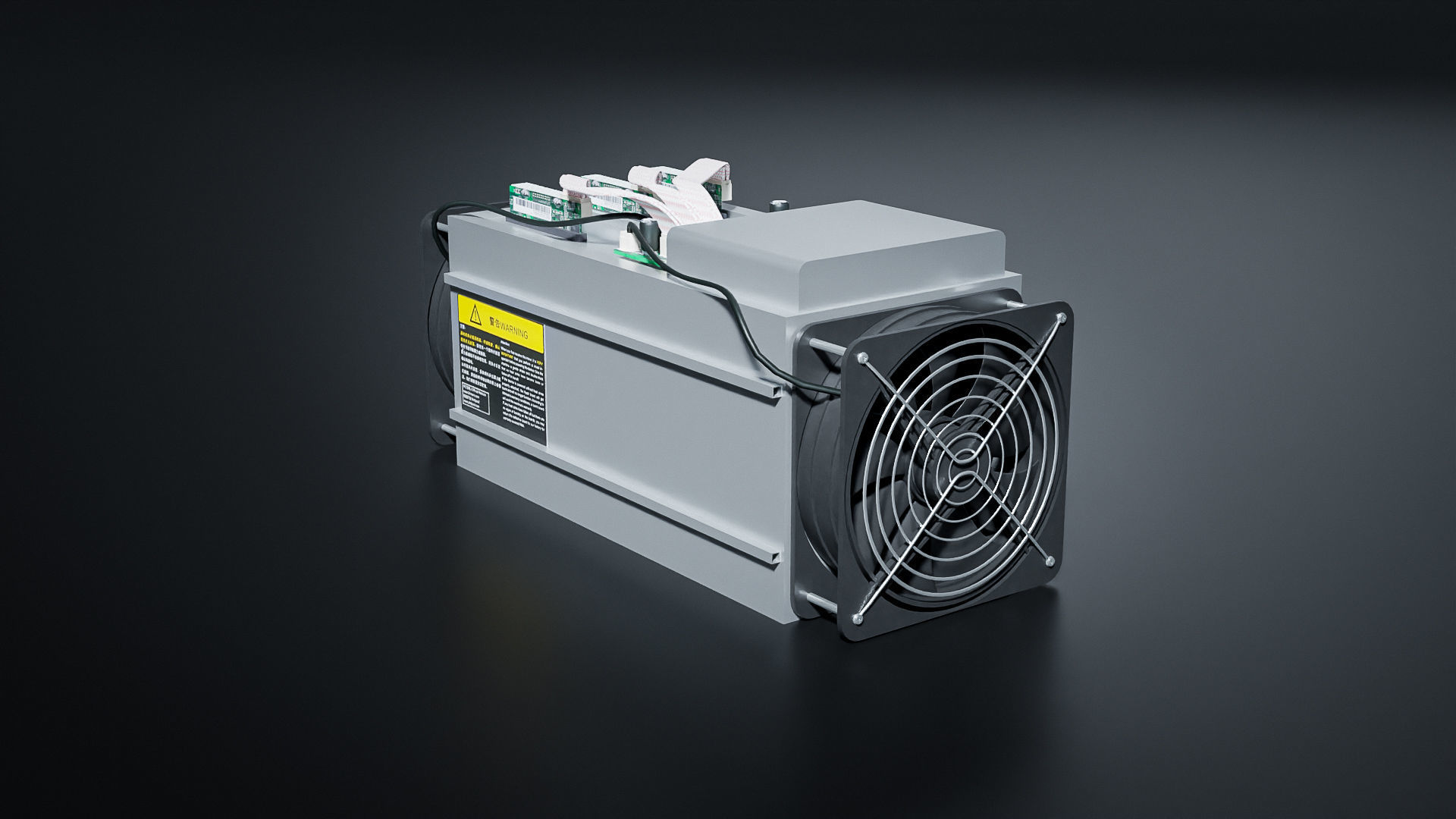 Antminer S9 free 3D model | CGTrader