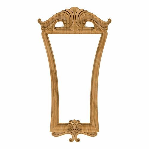 Carved picture frame STL 3D model CGTrader