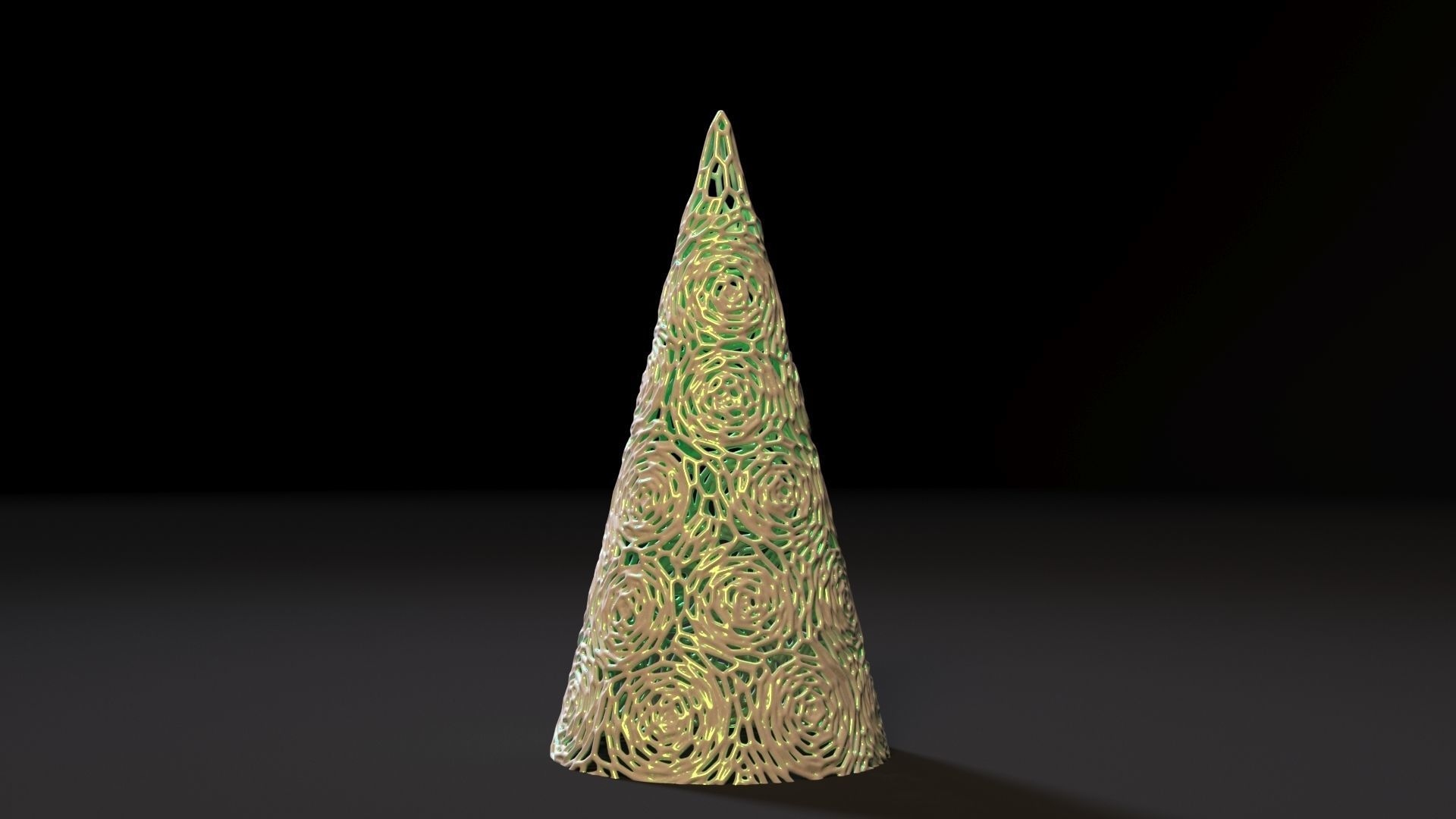 Christmas tree 3D model 3D printable - Christmas Tree 3d Model Fe507718de 